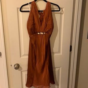 Silk Donna Ricco Midi Dress